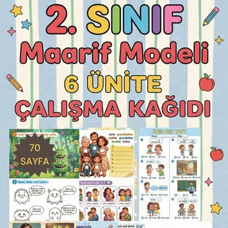2. SINIF MAARİF MODEL ÇALIŞMA KAĞITLARI - 70 SAYFA - PDF