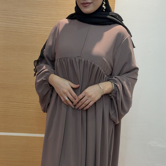 AÇELYA ELBİSE / FERACE VİZON RENK