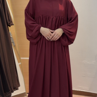 AÇELYA ELBİSE / FERACE BORDO