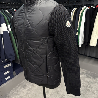 OUTLET ÜRÜNÜ İthal Moncler Çelik Örme Mont 4626 (Siyah)