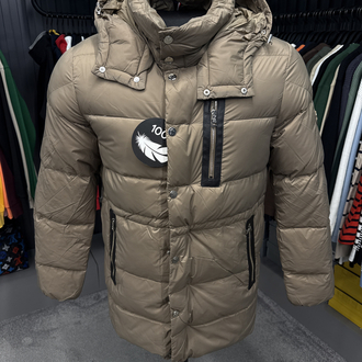 Outlet ürününİthal Moncler Kaz Tüyü Şişme Mont (80285-Bej)