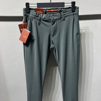 Lora Pıana Kışlık Kırışmayan Kumaş Jogger Pantolon (1151-Haki)