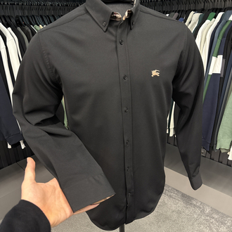 OUTLET ÜRÜNÜ Burberry Kırışmayan Gömlek (3094-Siyah)