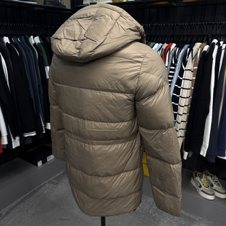 Outlet ürününİthal Moncler Kaz Tüyü Şişme Mont (80285-Bej)