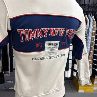 OUTLET ÜRÜNÜ Tommy Hılfıger Uzun Fermuarlı Sweat (444-Bej)