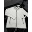 Outlet Moncler Uzun Fermuarlı Ceket (Beyaz)