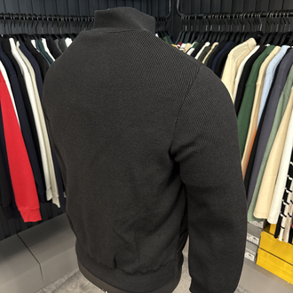 OUTLET ÜRÜNÜ İthal Moncler Kaz Tüyü Triko Mont (4767-Siyah)