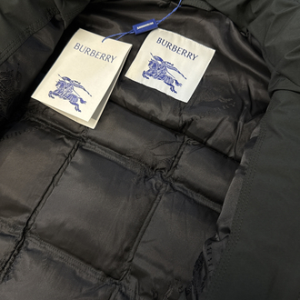 Outlet ürünü İthal Burberry Kaz Tüyü Şişme Mont (4373-Haki)