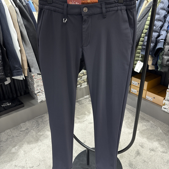 (1247-Koyu Lacivert) Lora Pıana Kışlık Kırışmayan Kumaş Jogger Pantolon i