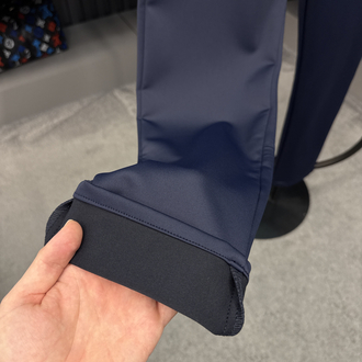Boss Kışlık Kırışmayan Kumaş Jogger Pantolon (1286-Lacivert)