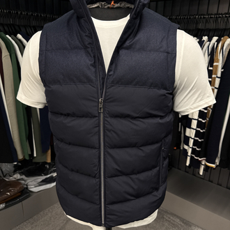 İthal Loro Piana Yelek 6019 (Lacivert)