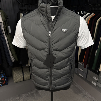 Prada Yelek (8031-Gri)