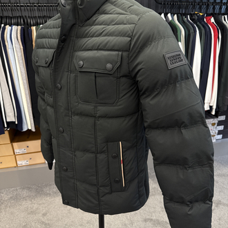 Outlet ürünü İthal Burberry Kaz Tüyü Şişme Mont (4373-Haki)