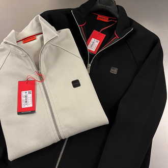 OUTLET ÜRÜNÜ Hugo Uzun Fermuarlı Sweat (2506-Taş)