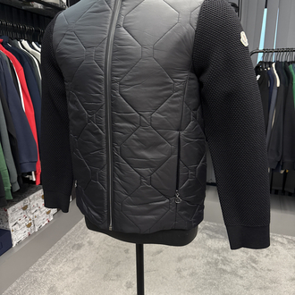 OUTLET ÜRÜNÜ İthal Moncler Çelik Örme Mont 4626 (Siyah)