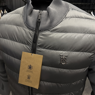İthal Burberry Örme Mont 4745 (GREY)