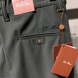 Lora Pıana Kışlık Kırışmayan Kumaş Jogger Pantolon (1151-Haki)