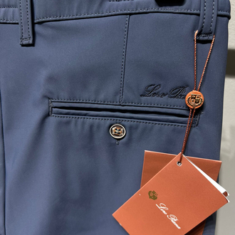 Lora Pıana Kışlık Kırışmayan Kumaş Jogger Pantolon (1156-İndigo)