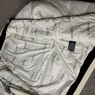 Outlet ürünü İthal Zegna Mevsimlik Şişme Mont (1056-Beyaz)