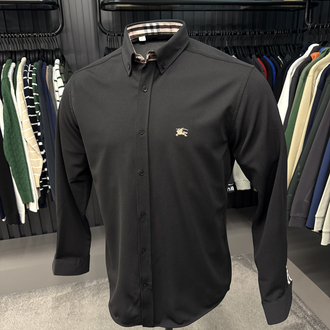 OUTLET ÜRÜNÜ Burberry Kırışmayan Gömlek (3094-Siyah)