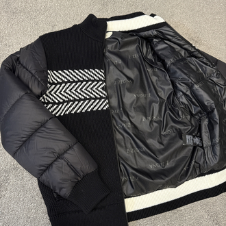 Outlet ürünü İthal Zegna Mevsimlik Şişme Mont (1056-Siyah)