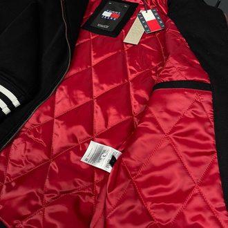 OUTLET ÜRÜNÜ Tommy Kolej Mont (4922-Siyah)
