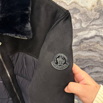 OUTLET ÜRÜNÜ İthal Moncler Kaz Tüyü Mont (80294-Siyah)