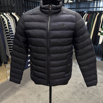 Emporio Armanı Kaz Tüylü Şişme Mont (4466-Lacivert)