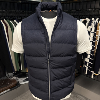 İthal Loro Piana Yelek 6019 (Lacivert)