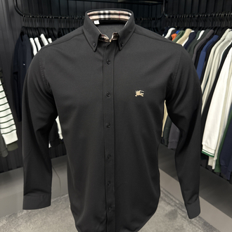 OUTLET ÜRÜNÜ Burberry Kırışmayan Gömlek (3094-Siyah)