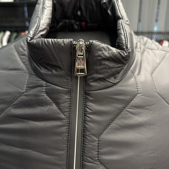 OUTLET ÜRÜNÜ İthal Moncler Çelik Örme Mont 4626 (Siyah)