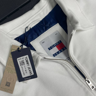 OUTLET ÜRÜNÜ Tommy Kolej Mont (4922-Beyaz)