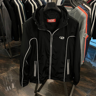 OUTLET ÜRÜNÜ Dıesel Kapüşonlu Yağmurluk (0808-Siyah)