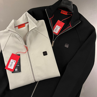 OUTLET ÜRÜNÜ Hugo Uzun Fermuarlı Sweat (2506-Siyah) 