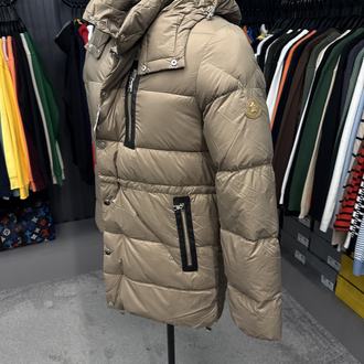 Outlet ürününİthal Moncler Kaz Tüyü Şişme Mont (80285-Bej)