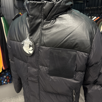 Outlet ürünü İthal Valentino Kaz Tüyü Şişme Mont (80462-Siyah)