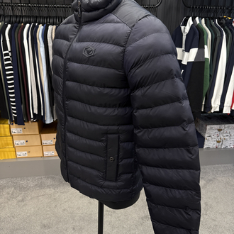 Emporio Armanı Kaz Tüylü Şişme Mont (4466-Lacivert)