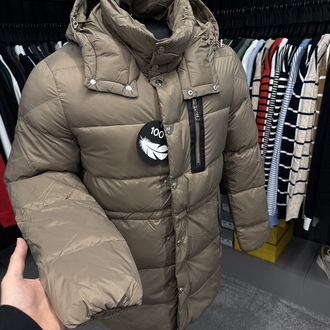 Outlet ürününİthal Moncler Kaz Tüyü Şişme Mont (80285-Bej)