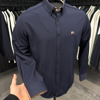 OUTLET ÜRÜNÜ Burberry Kırışmayan Gömlek (3094-Lacivert)