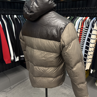 Outlet ürünü İthal Valentino Kaz Tüyü Şişme Mont (80462-Kahve)