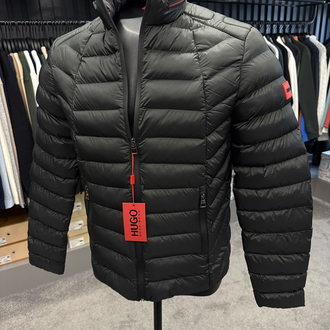 OUTLET ÜRÜNÜ Hugo Kaz Tüylü Şişme Mont (4555-Haki)
