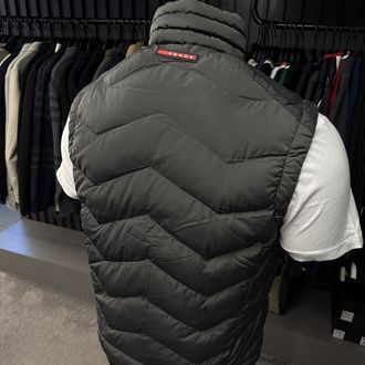 Prada Yelek (8031-Gri)