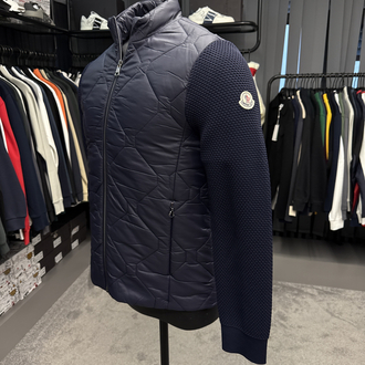 OUTLET ÜRÜNÜ İthal Moncler Çelik Örme Mont 4626 (Lacivert)