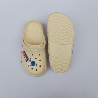 Bej Çocuk Sandalet Terlik 