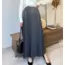 Surda Collection Saten Görünümlü Piliseli Etek