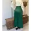 Surda Collection Saten Görünümlü Piliseli Etek
