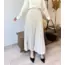 Surda Collection Saten Görünümlü Piliseli Etek