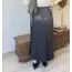 Surda Collection Saten Görünümlü Piliseli Etek