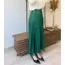 Surda Collection Saten Görünümlü Piliseli Etek