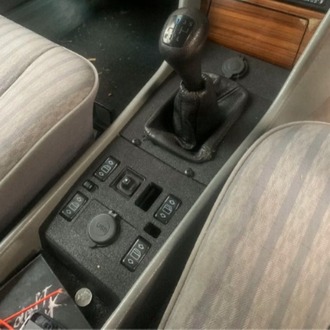 Mercedes W124 ön konsol vites buton set çerçeve